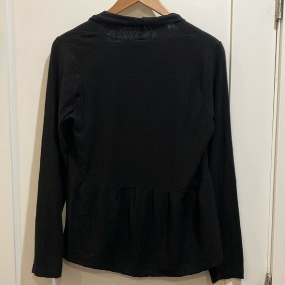 Flying Heart Organic Women's large (fits smaller in my opinion) cardigan cotton - Picture 4 of 11